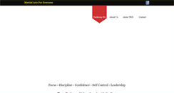 Desktop Screenshot of cullompton-taekwondo.co.uk